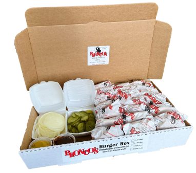 Bronco's Burger Box of 20